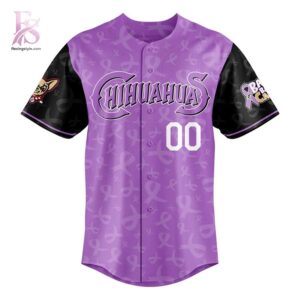 El Paso Chihuahuas 2026 Bark Back at Cancer Jersey 2 fashion product showcasing a stylish modern design with premium quality details and a trendy everyday look.