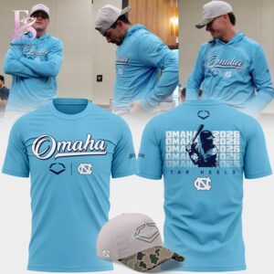 Trendy fashion product featured in EvoShield Carolina Tar Heels 2026 Baseball College World Series OmaHeels Shirt 1 with a contemporary silhouette, comfortable fit, and versatile styling options.