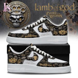Stylish Five Finger Death Punch 20TH ANNIVERSARY WORLD TOUR 2026 Nike Air Force 1 1 with a modern look and comfortable everyday appeal.