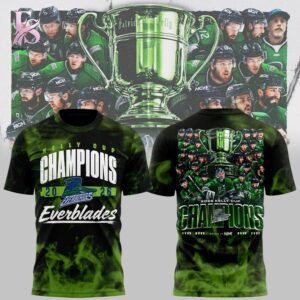 Premium view of Florida Everblades 2025 26 KELLY CUP CHAMPIONS Shirt 1 1 with a bold design and everyday appeal.