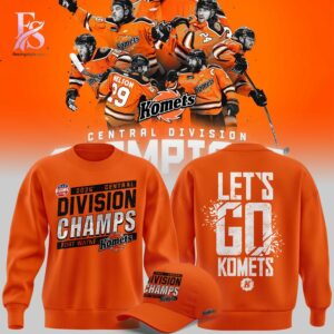 Fort Wayne Komets Division Champions 2026 Hoodie 2 fashion product showcasing a stylish modern design with premium quality details and a trendy everyday look.