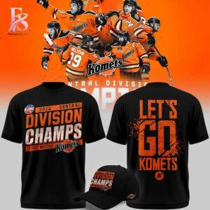 Fort Wayne Komets Division Champions 2026 Hoodie 3 fashion product showcasing a stylish modern design with premium quality details and a trendy everyday look.