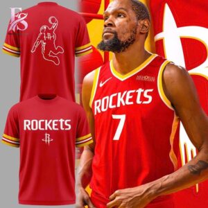 Trendy fashion product featured in Houston Rockets Classic Ketchup Mustard Shirt 1 with a contemporary silhouette, comfortable fit, and versatile styling options.