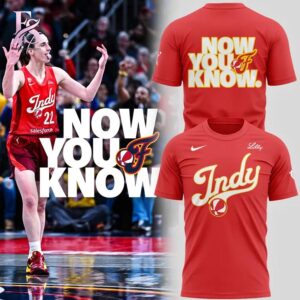 Modern Indiana Fever Now You Know 2026 T shirt 1 showcasing a unique look and comfortable feel.