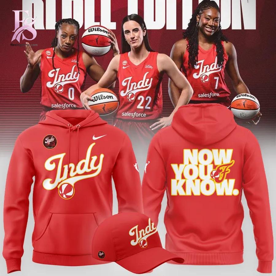 Modern Indiana Fever Now You Know 2026 T shirt 4 showcasing a unique look and comfortable feel.