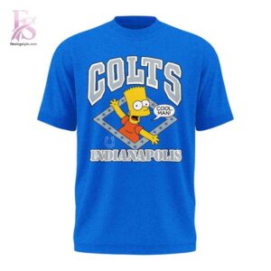 Modern Indianapolis Colts x The Simpsons T Shirt 2 showcasing a unique look and comfortable feel.