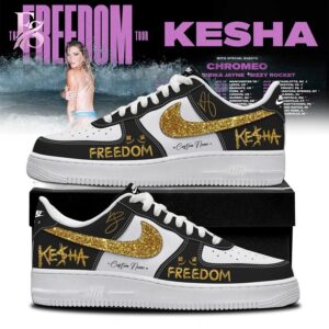 High quality fashion apparel suitable for daily wear and casual outfits Kesha The Freedom Tour 2026 Nike Air Force 1 1