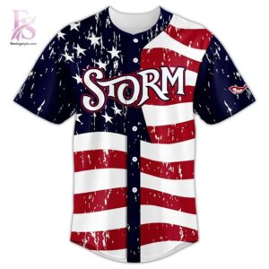 High-quality Lake Elsinore Storm 4th of July Replica Jersey 2 designed for comfort, style, and daily wear.