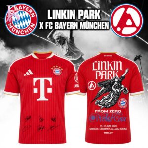 High-quality Linkin Park x FC Bayern M nchen Jersey 1 1 designed for comfort, style, and daily wear.