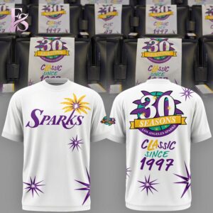 Los Angeles Sparks cLAssic since 1997 Shirt 1 fashion product showcasing a stylish modern design with premium quality details and a trendy everyday look.