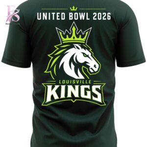 Louisville Kings United Bowl Champions 2026 Reigning Champions T Shirt 3 fashion product showcasing a stylish modern design with premium quality details and a trendy everyday look.