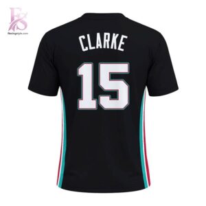 Memphis Grizzlies Brandon Clarke Tribute T Shirt 3 featuring a stylish design made for comfort and everyday wear.