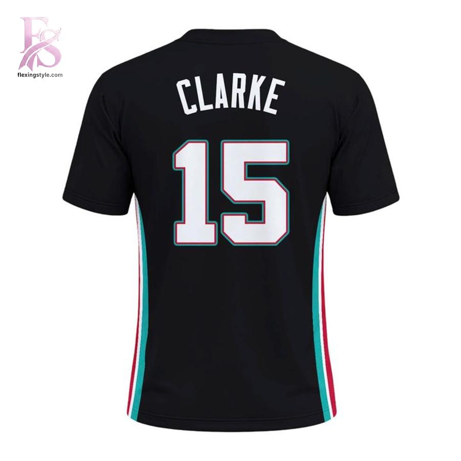 Memphis Grizzlies Brandon Clarke Tribute T Shirt 3 featuring a stylish design made for comfort and everyday wear.