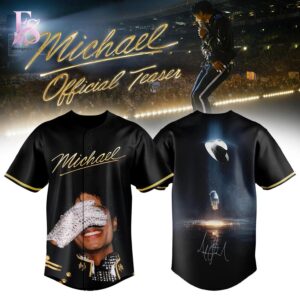 Modern Michael Jackson The Movie Premier Jersey 1 showcasing a unique look and comfortable feel.