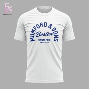 High-quality Mumford Sons Fenway Park Boston Tour 2026 Shirt 2 designed for comfort, style, and daily wear.
