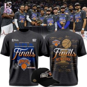 Stylish New York Knicks 2026 Eastern Conference Champions Shirt 1 with a modern look and comfortable everyday appeal.