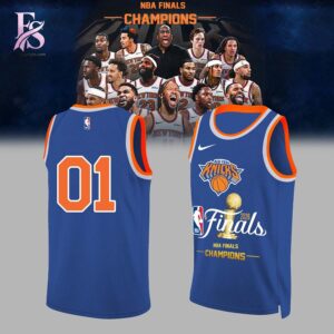 New York Knicks NBA Finals 2026 Champions Jersey 1 fashion product showcasing a stylish modern design with premium quality details and a trendy everyday look.