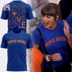 Trendy fashion product featured in New York Knicks Taylor Swift Stevie Shirt 1 with a contemporary silhouette, comfortable fit, and versatile styling options.