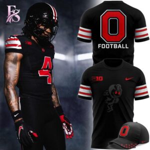 Ohio State Buckeyes Black out Tunnel Vision Shirt 1 fashion product showcasing a stylish modern design with premium quality details and a trendy everyday look.