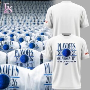 Oklahoma City Thunder 2026 Playoffs Hoodie 2 featuring a stylish design made for comfort and everyday wear.