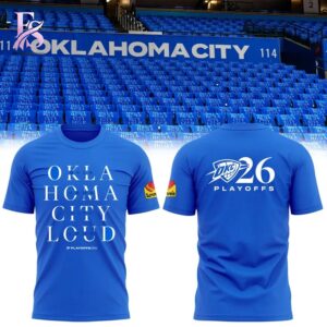 Stylish Oklahoma City Thunder City Loud Shirt 1 with a modern look and comfortable everyday appeal.