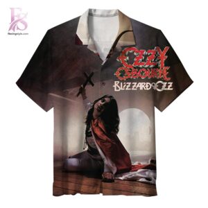 High-quality Ozzy Osbourne Blizzard of Ozz Hawaiian Shirt 1 designed for comfort, style, and daily wear.