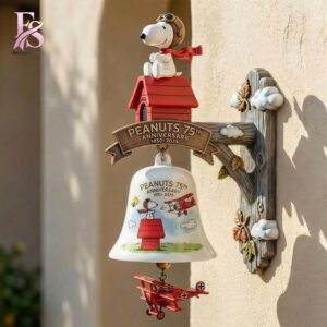 Trendy fashion product featured in Peanuts 75th Anniversary Wall Bell 1 with a contemporary silhouette, comfortable fit, and versatile styling options.