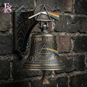Pink Floyd 53rd Anniversary Wall Bell 1 fashion product showcasing a stylish modern design with premium quality details and a trendy everyday look.