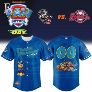 Premium view of Rocket City Trash Panda 2026 Paw Patrol Adventure Day Jersey 1 with a bold design and everyday appeal.