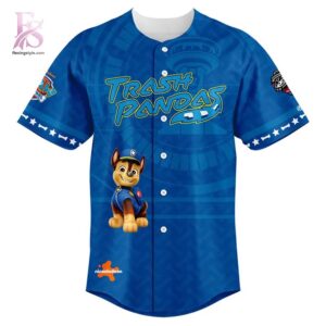 Premium view of Rocket City Trash Panda 2026 Paw Patrol Adventure Day Jersey 2 with a bold design and everyday appeal.