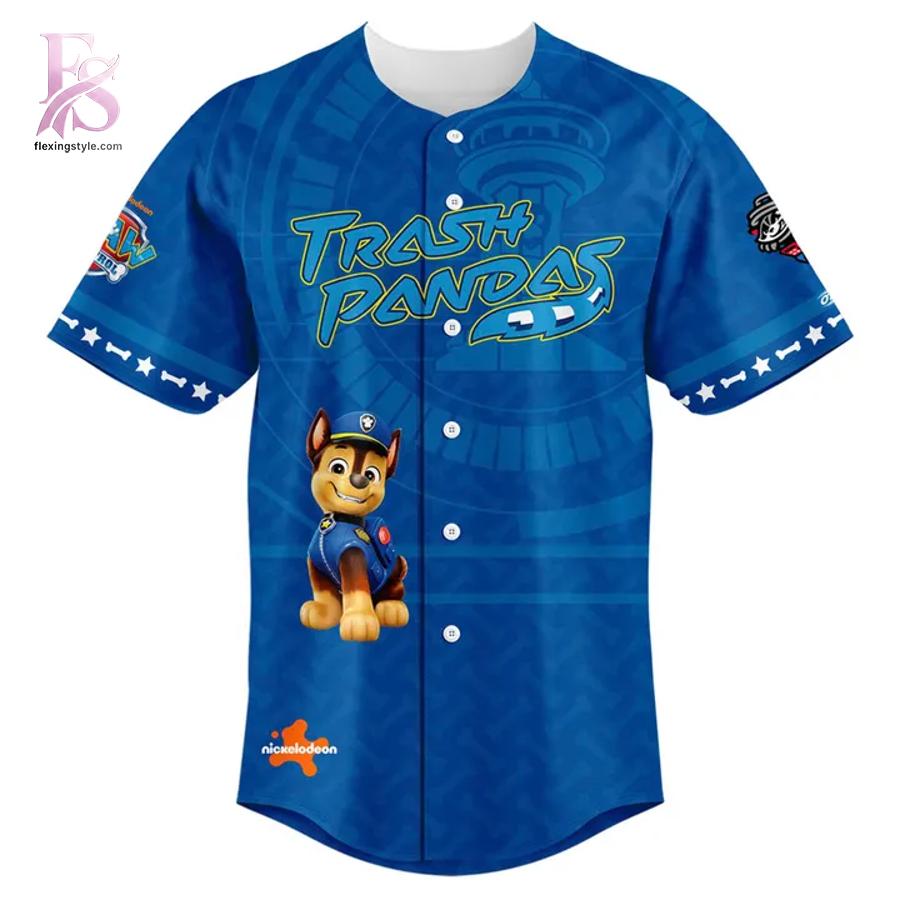Premium view of Rocket City Trash Panda 2026 Paw Patrol Adventure Day Jersey 2 with a bold design and everyday appeal.
