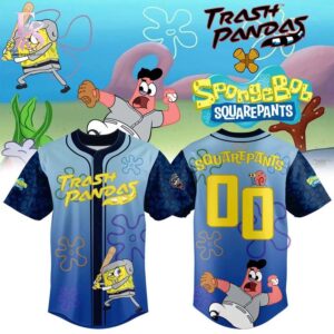 Rocket City Trash Panda Spongebob 2026 Jersey 1 fashion product showcasing a stylish modern design with premium quality details and a trendy everyday look.