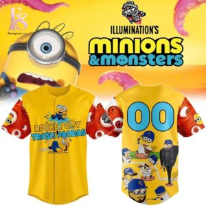 High-quality Rocket City Trash Panda x Minion and Monsters Jersey 1 designed for comfort, style, and daily wear.
