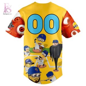 High-quality Rocket City Trash Panda x Minion and Monsters Jersey 3 designed for comfort, style, and daily wear.
