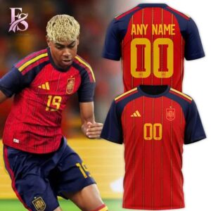 Spanish FIFA World Cup 2026 Home Jersey 1 fashion product showcasing a stylish modern design with premium quality details and a trendy everyday look.