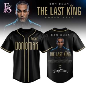 THE LAST KING WORLD TOUR 2026 Baseball Jersey 1 fashion product showcasing a stylish modern design with premium quality details and a trendy everyday look.