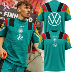 Team Deutschland 2026 World Cup warm up shirt 1 fashion product showcasing a stylish modern design with premium quality details and a trendy everyday look.