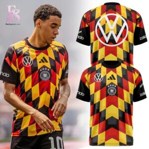 Trendy fashion product featured in Team Deutschland FIFA World Cup Warm up 2026 Shirt 1 with a contemporary silhouette, comfortable fit, and versatile styling options.
