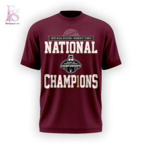 High quality fashion apparel suitable for daily wear and casual outfits Texas A an M Women Tennis NATIONAL CHAMPIONS 2026 Shirt 2