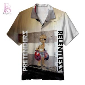 High-quality The Pretenders Relentless Hawaiian Shirt 1 designed for comfort, style, and daily wear.