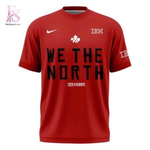Toronto Raptors Playoffs 2026 T Shirt 2 featuring a stylish design made for comfort and everyday wear.