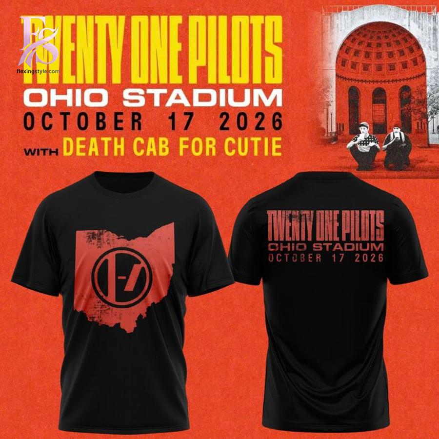 Stylish Twenty One Pilots Ohio Stadium 2026 Shirt 1 with a modern look and comfortable everyday appeal.