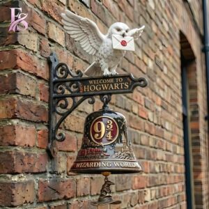 High-quality Welcome to Hogwarts 9 3 4 Wall Bell 1 designed for comfort, style, and daily wear.