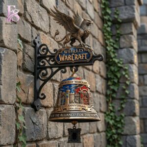 Premium view of World of Warcraft Wall Bell 1 with a bold design and everyday appeal.