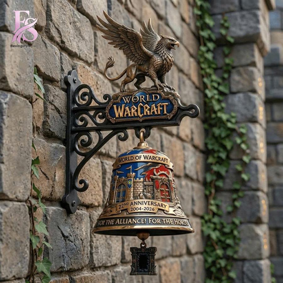 Premium view of World of Warcraft Wall Bell 1 with a bold design and everyday appeal.