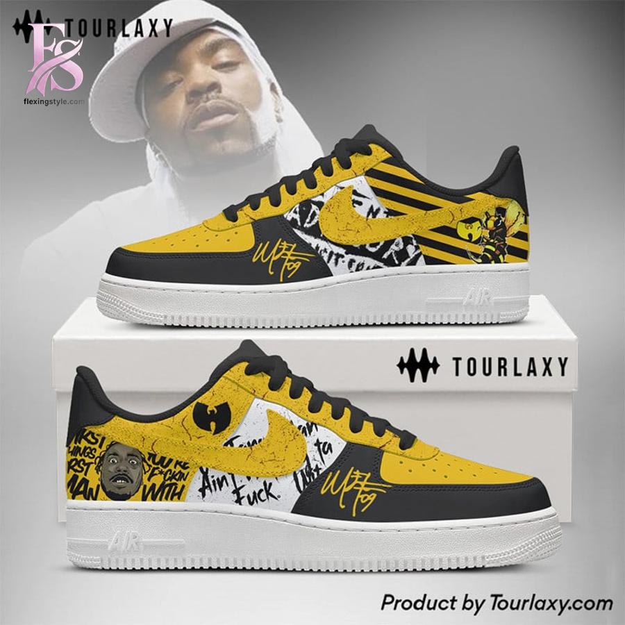 Modern Wu Tang Clan Limited Edition AF1 Sneakers 1 showcasing a unique look and comfortable feel.