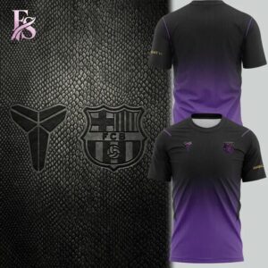 Contemporary fashion apparel in 2026 FC Barcelona x Kobe Bryant T Shirt 1 featuring a clean design, quality materials, and a comfortable fit for daily wear.