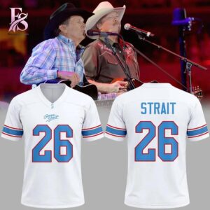 Premium view of 2026 George Strait x Tennessee Titans Jersey 1 with a bold design and everyday appeal.