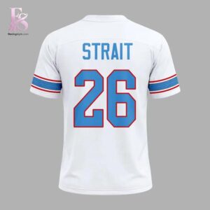 Premium view of 2026 George Strait x Tennessee Titans Jersey 3 with a bold design and everyday appeal.