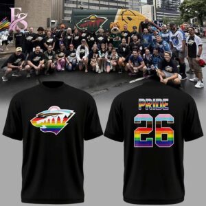 Premium view of 2026 Hockey Is For Every One Minnesota Wild T Shirt 1 with a bold design and everyday appeal.